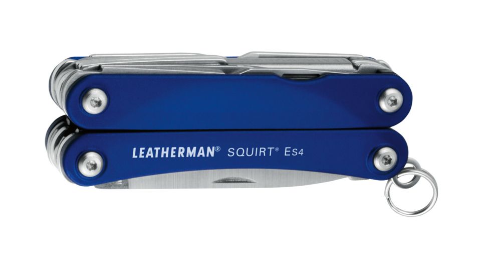 Leatherman Squirt ES4 Blue Handle Keychain Tool