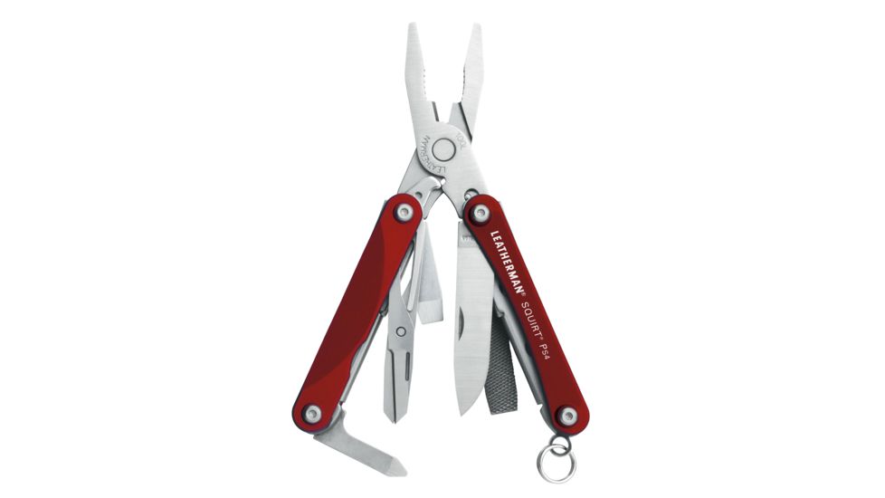 Leatherman Squirt PS4 Aluminum Handle Keychain Multi Tool