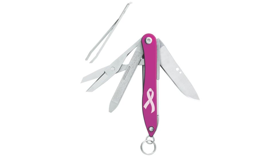 Leatherman Style BCA Pink 5-in-1 Multi-Tool Keychain