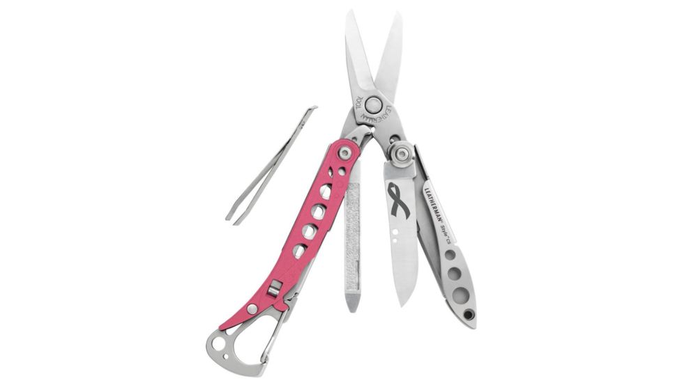 Leatherman Style CS BCA Pink 6-in-1 Multi-Tool Keychain - Another View