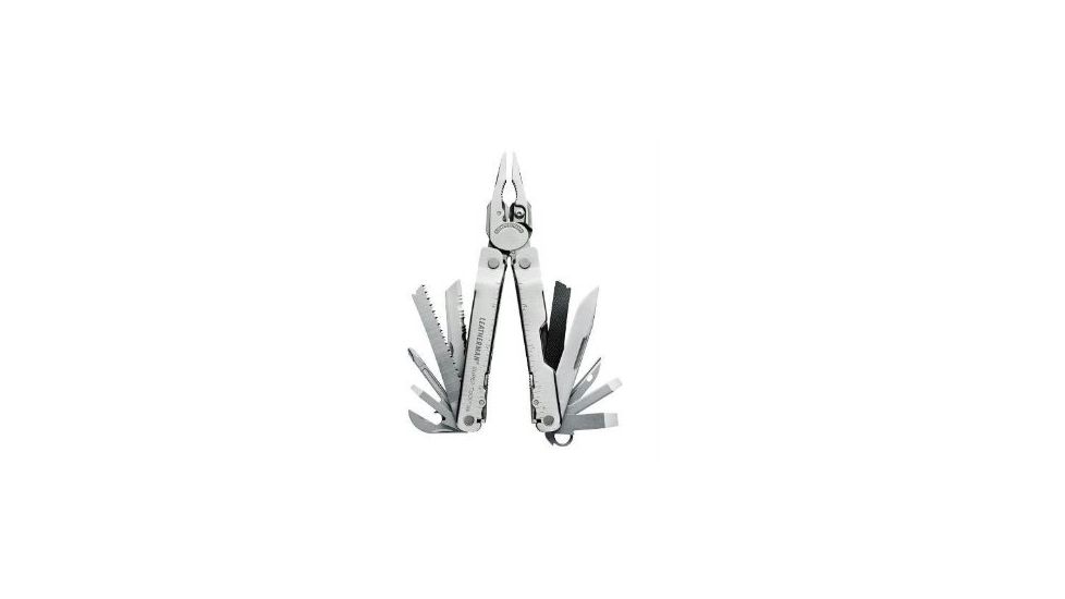 Leatherman Super Tool 300 Multi-tool, Standard Stainless, Premium Sheath 831102