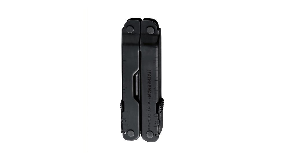 Leatherman Supertool 300 Black Oxide w/ Sheath, Closed