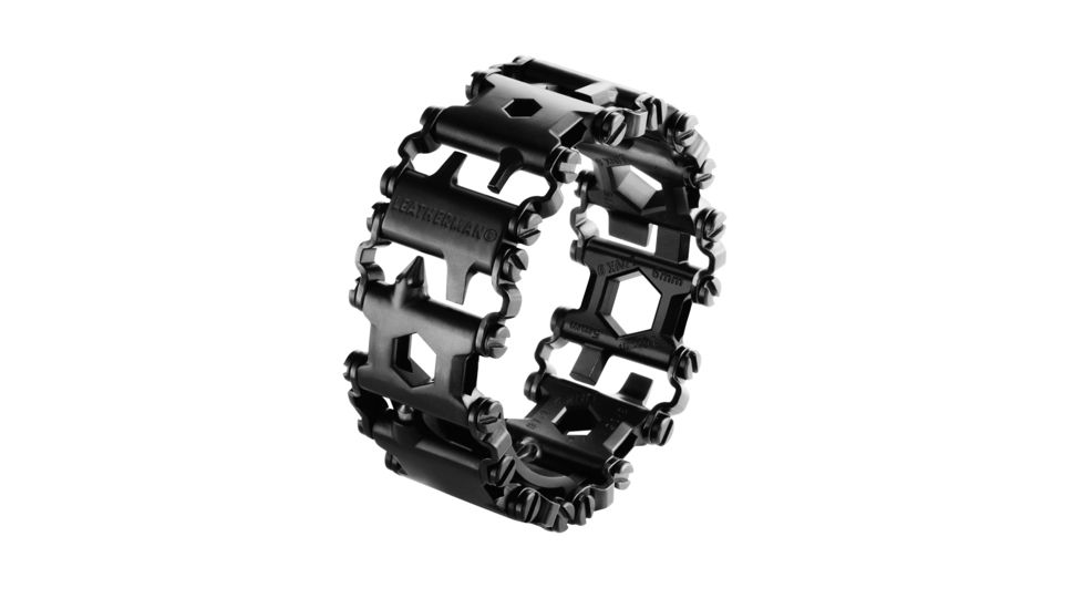 Leatherman Tread Black Bracelet, Black 831999