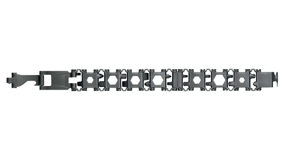 Leatherman Tread LT Bracelet, Watch Band, Multi-Tool, Slim Version, Black, 832428