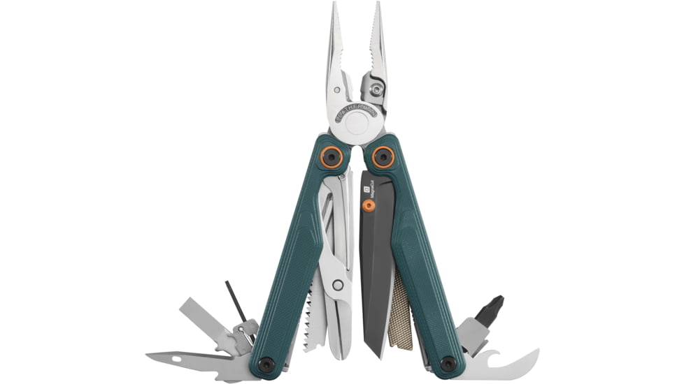 Leatherman Wave Alpha Multi-Tool, 2.88in, MagnaCut Stainless Steel Blade, Cascadia Stainless Steel Handle, 833400