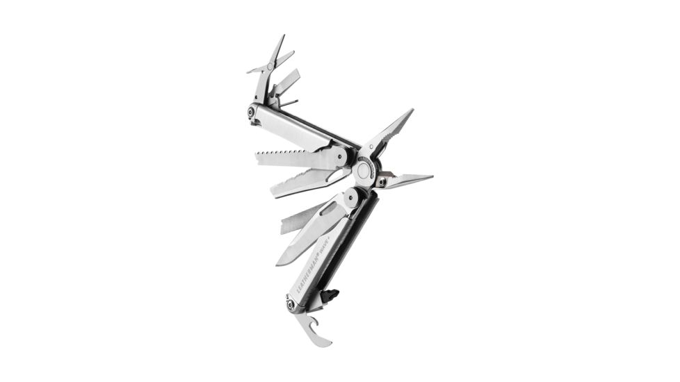 Leatherman WAVE PLUS CC Stainless Steel Multi-Tool w/Ballistic Nylon Sheath, 832535
