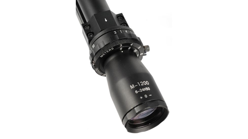 Hi-Lux 6-24x50 M-1200 Camputer ART Rifle Scope LART624X50TAK