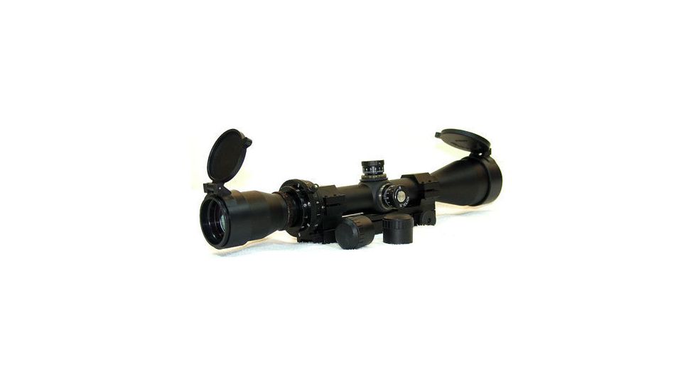 Leather Wood Hi-Lux 3-9x40mm M-600 Camputer Auto Ranging TAKTIKAL Rifle Scope LART39X40TAK