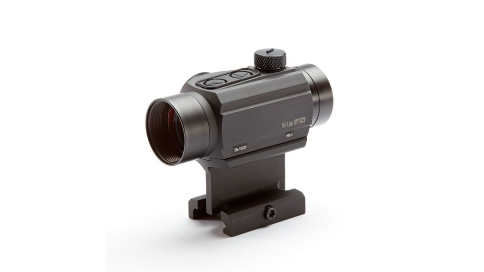 Hi-Lux Micro-Max B-Dot Gen2 Digital MM-2 Red Dot Sight w/Lower 1/3 Co-Witness Mount, Matte Black MM-2-L1/3