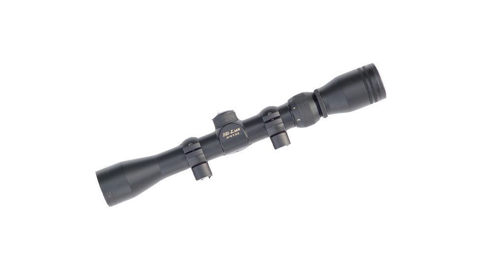 Leatherwood / Hi-Lux Optics 3-9x32mm Matte Double Duce 22 RimFire Rifle Scope w/ Rings RF39X32