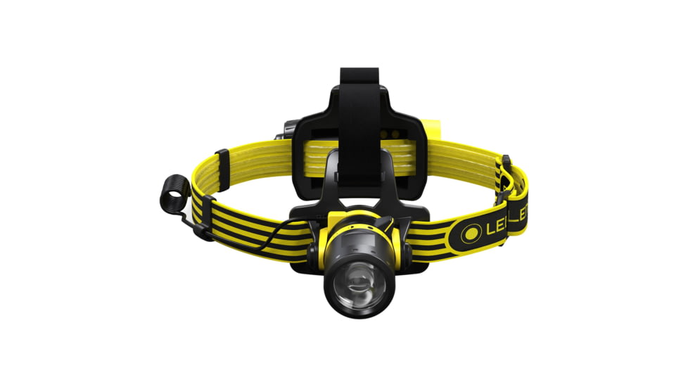 LED Lenser EX8HR Li-Ion Rechargeable LED Headlamp, 200 Lumens, Box, Black, 880432