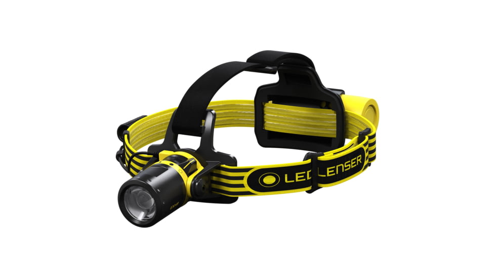 LED Lenser EXH8 3x AA LED Headlamp, 180 Lumens, Box, Black, 880430