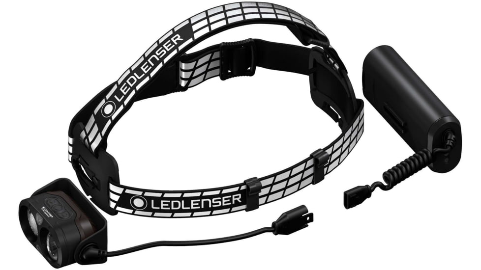 LED Lenser H19R Signature Headlamp, Li-ion 7.4V, Black, 880507