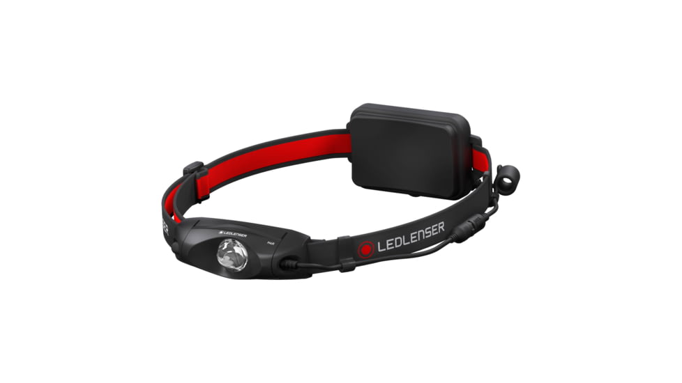 LED Lenser H4R.2 Li-Ion Rechargeable LED Headlamp, 250 Lumens, Box, Black, 880475