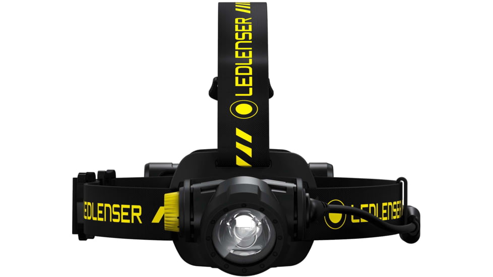 LED Lenser H7R Work Headlamp, Li-ion 3.7V, Black, 880511