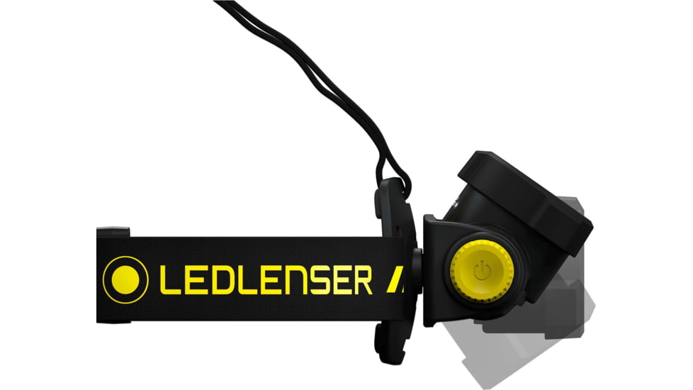 LED Lenser H7R Work Headlamp, Li-ion 3.7V, Black, 880511