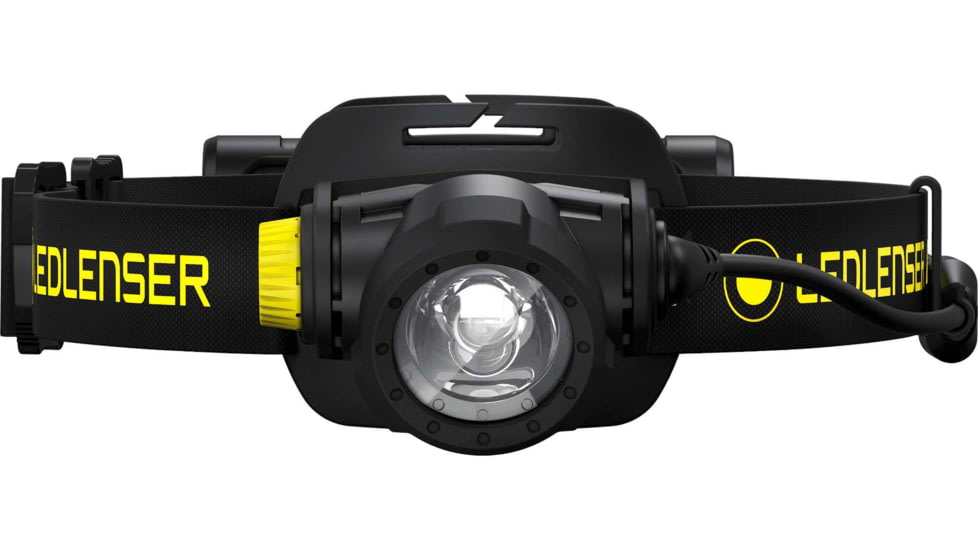 LED Lenser H7R Work Headlamp, Li-ion 3.7V, Black, 880511