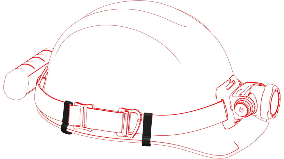 LED Lenser H7R Work Headlamp, Li-ion 3.7V, Black, 880511