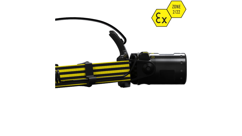 LED Lenser ILH8R Li-Ion Rechargeable Headlamp, 300 Lumens, Box, Black, 880437