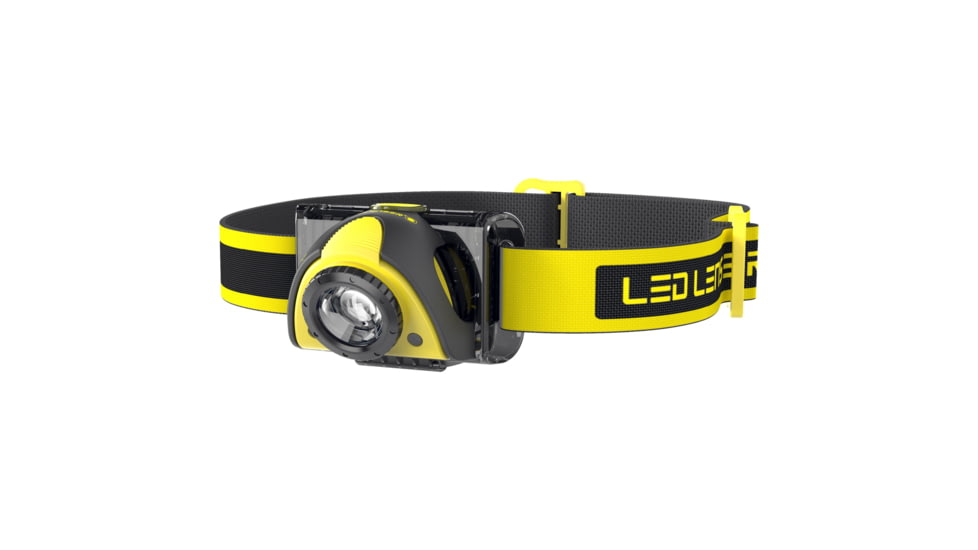 LED Lenser ISEO3 3x AAA White/ Red LED Headlamp, 200 Lumens, Box, Black, 880389