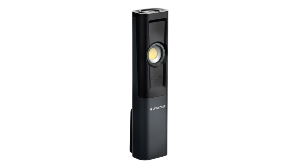 LED Lenser IW5R Li-Ion Rechargeable LED Work Light, 300 Lumens, Box, Black, 502004
