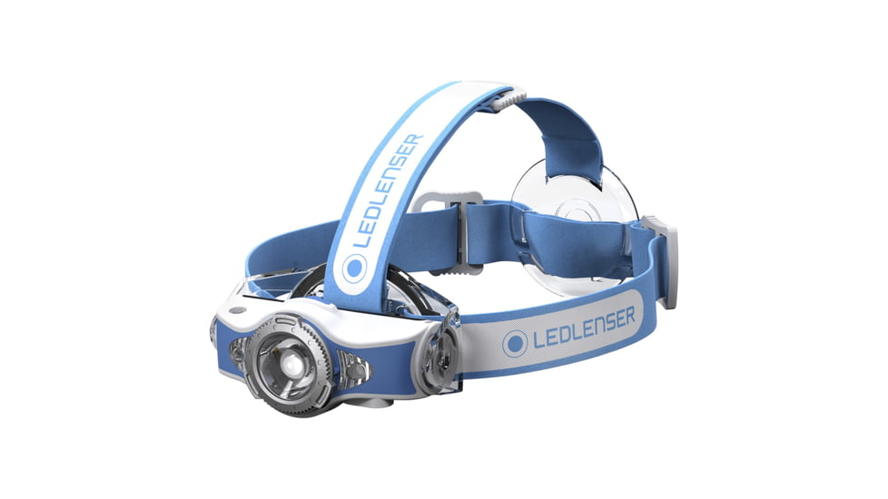 LED Lenser MH11 Li-Ion Rechargeable LED Headlamp, 1000 Lumens, Box, Blue, 880466