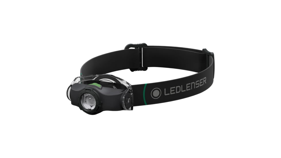 LED Lenser MH4 1x AA LED Multi-Functional Headlamp, 200 Lumens, Box, Black, 880444