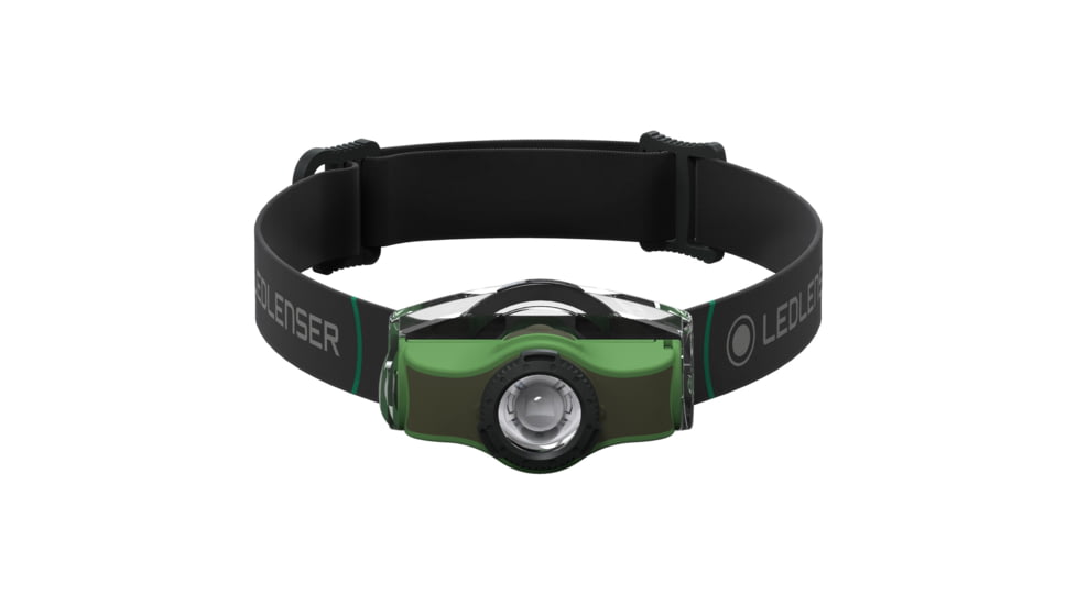 LED Lenser MH4 1x AA LED Multi-Functional Headlamp, 200 Lumens, Box, Green, 880438