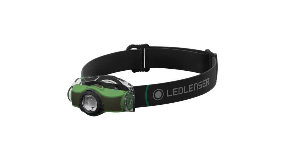 LED Lenser MH4 1x AA LED Multi-Functional Headlamp, 200 Lumens, Box, Green, 880438