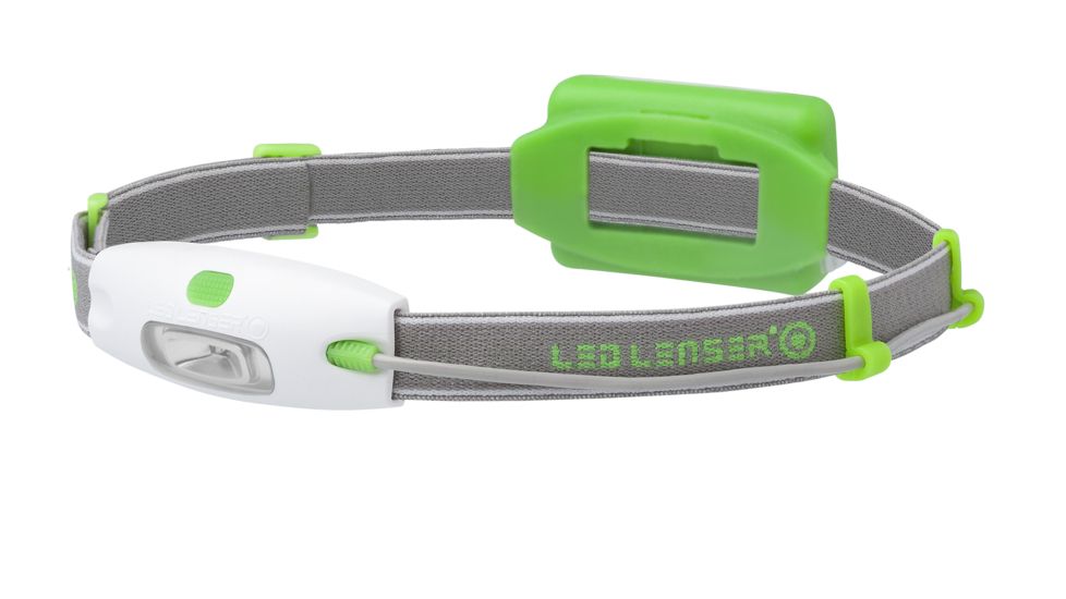 LED LENSER NEO Lightweight 90Lumens Headlamp, GREEN 880214
