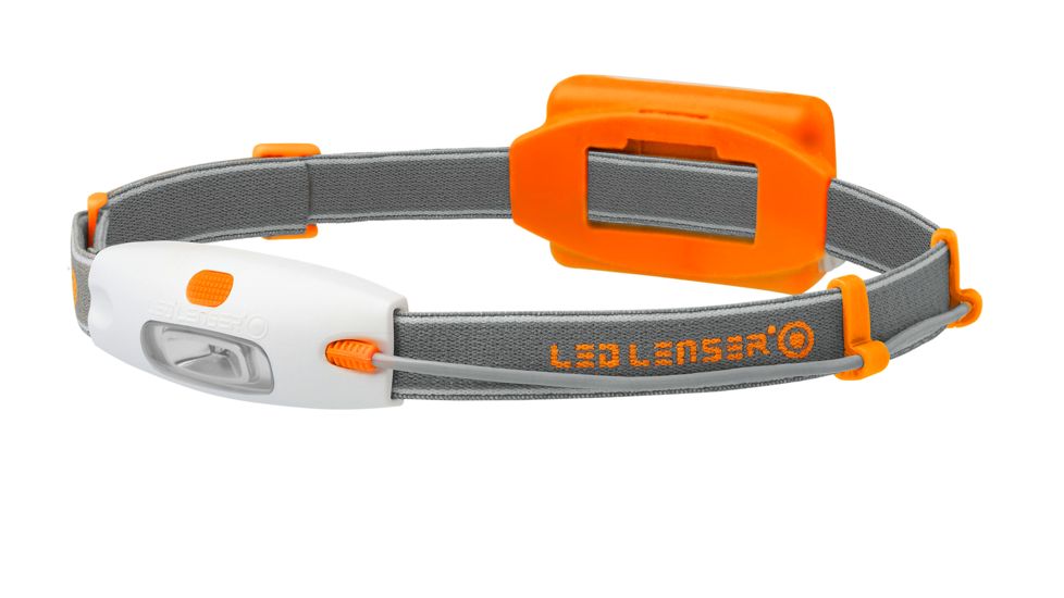 LED LENSER NEO Lightweight 90Lumens Headlamp, ORANGE 880215