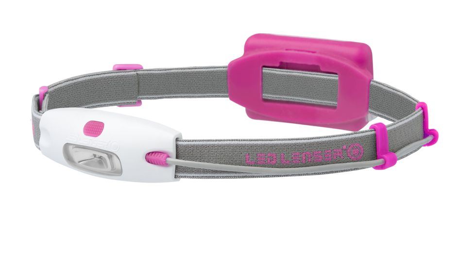 LED LENSER NEO Lightweight 90Lumens Headlamp, PINK 880216