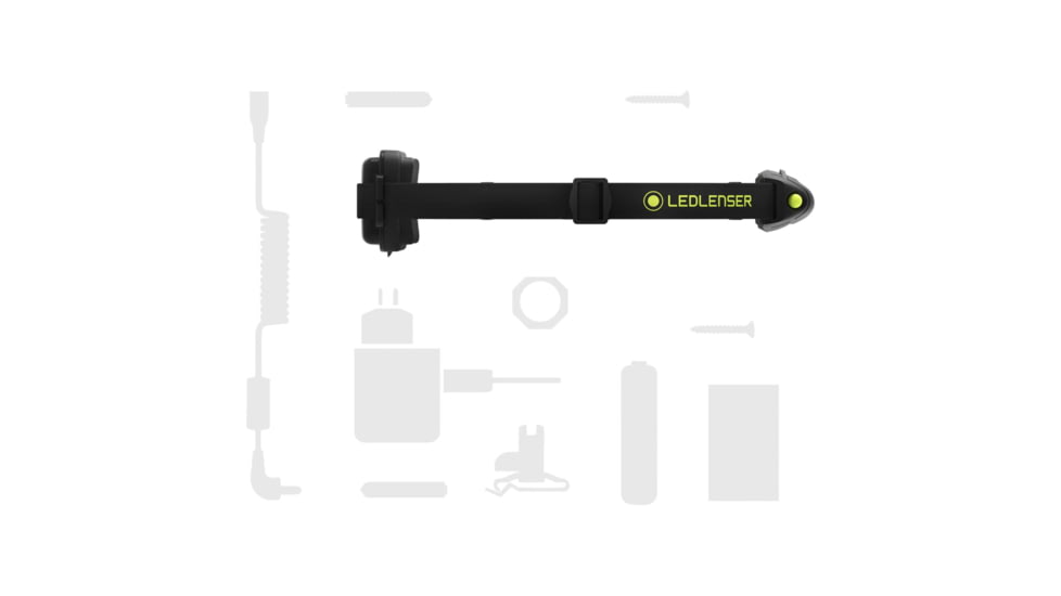 LED Lenser NEO6R Li-Ion Rechargeable LED Headlamp, 240 Lumens, Box, Black, 880462