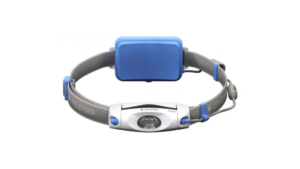 LED Lenser NEO6R Li-Ion Rechargeable LED Headlamp, 240 Lumens, Box, Blue, 880459