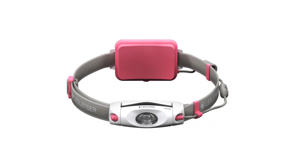 LED Lenser NEO6R Li-Ion Rechargeable LED Headlamp, 240 Lumens, Box, Pink, 880461
