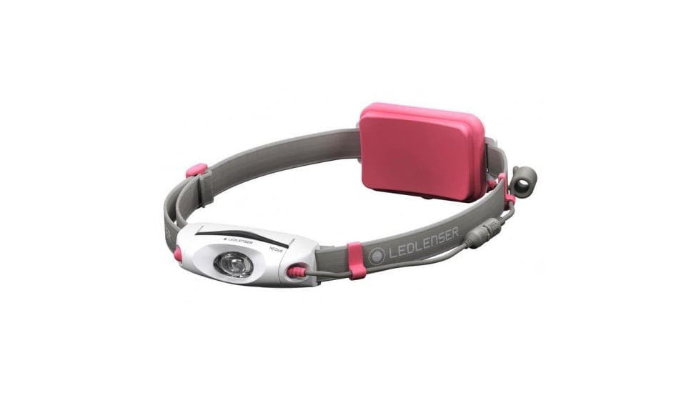 LED Lenser NEO6R Li-Ion Rechargeable LED Headlamp, 240 Lumens, Box, Pink, 880461
