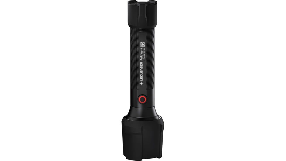 LED Lenser P6R Work Flashlight, Li-ion 3.63V, Black, 880529