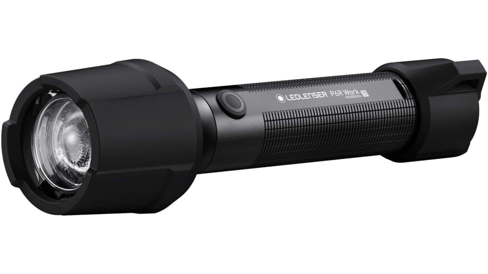 LED Lenser P6R Work Flashlight, Li-ion 3.63V, Black, 880529