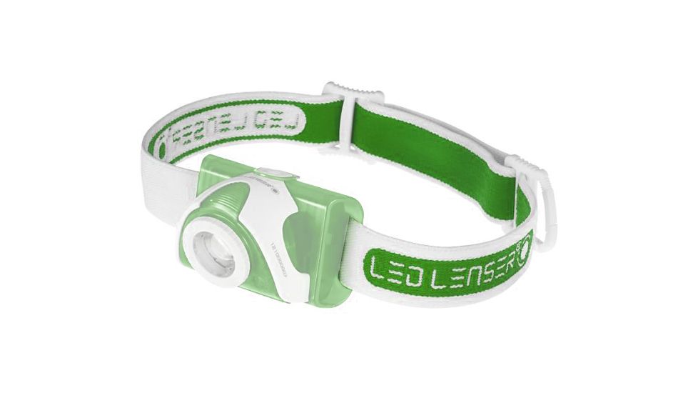 LED LENSER SEO Replacement Headlamp Strap, Green 880136