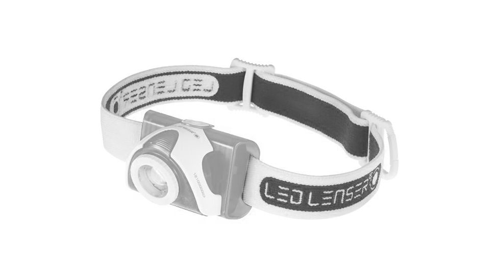 LED LENSER SEO Replacement Headlamp Strap, Gray 880137