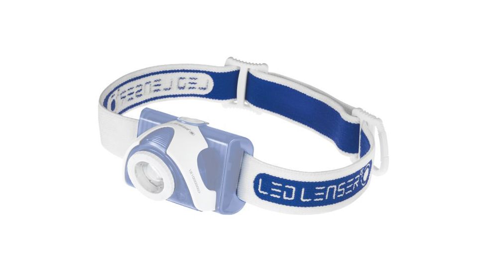 LED LENSER SEO Replacement Headlamp Strap, Blue 880138