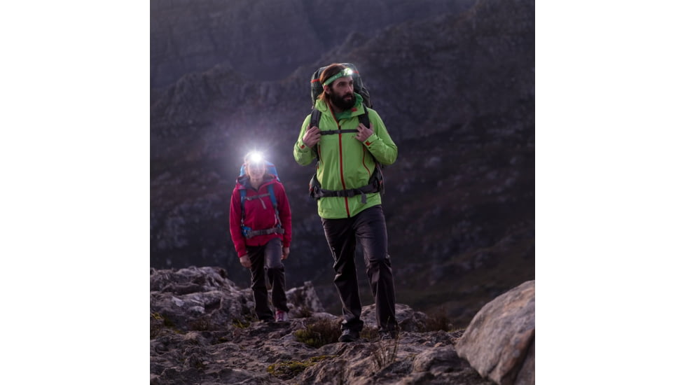 LED Lenser SEO3 3x AAA White/ Red LED Headlamp, 100 Lumens, Clamshell, Orange, 880290