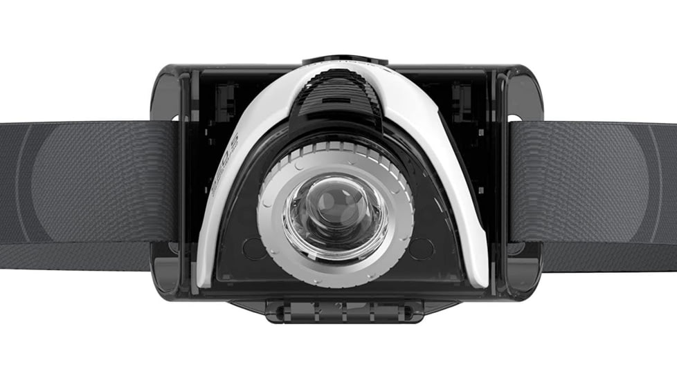 LED Lenser SEO5 3x AAA White/ Red LED Headlamp, 180 Lumens, Box, Gray, 880301