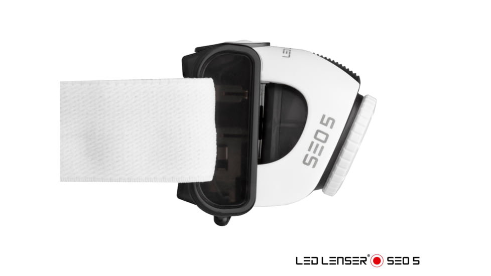 LED Lenser SEO5 Headlamp, Grey 880128