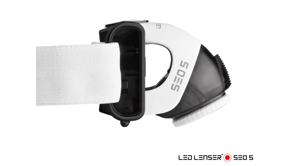 LED Lenser SEO5 Headlamp, Grey 880128