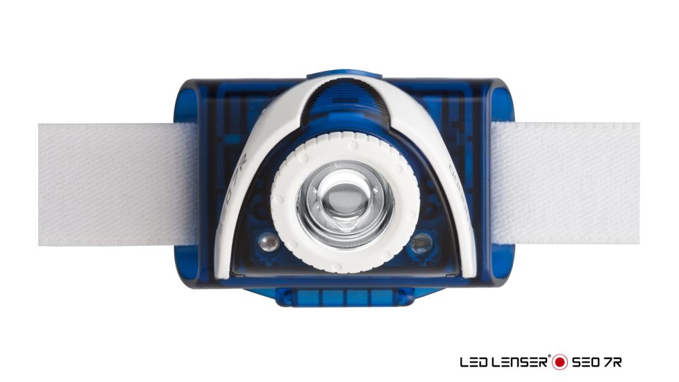 LED Lenser SEO7R Headlamp, Blue 880132