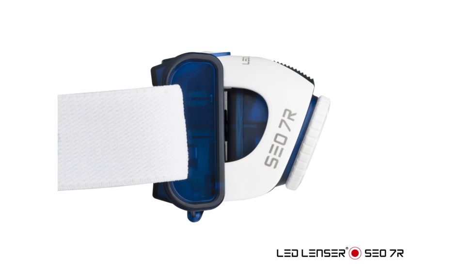 LED Lenser SEO7R Headlamp, Blue 880132