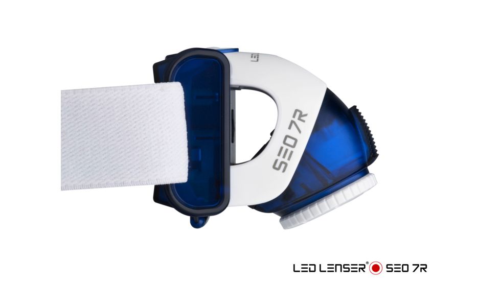 LED Lenser SEO7R Headlamp, Blue 880132