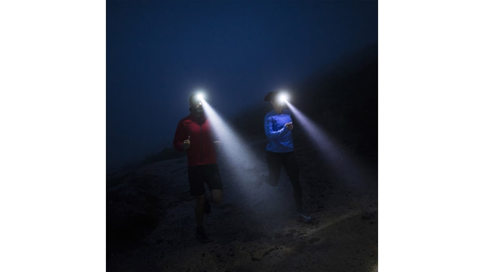 LED Lenser SEO7R Li-Ion Rechargeable/ AAA White/ Red LED Headlamp, 220 Lumens, Clamshell, Blue, 880306