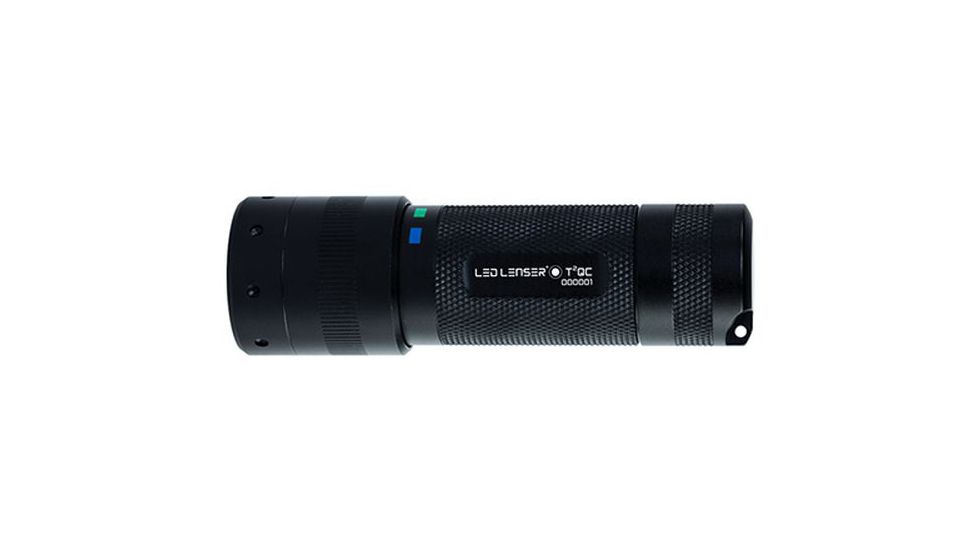 LED LENSER T2QC Quad Color 140Lumen Flashlight, BLACK 880291